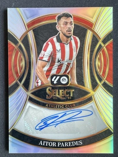 Aitor Paredes 2025 Panini Select Silver