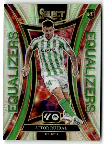 Aitor Ruibal 2024 Panini Select Silver Prizm