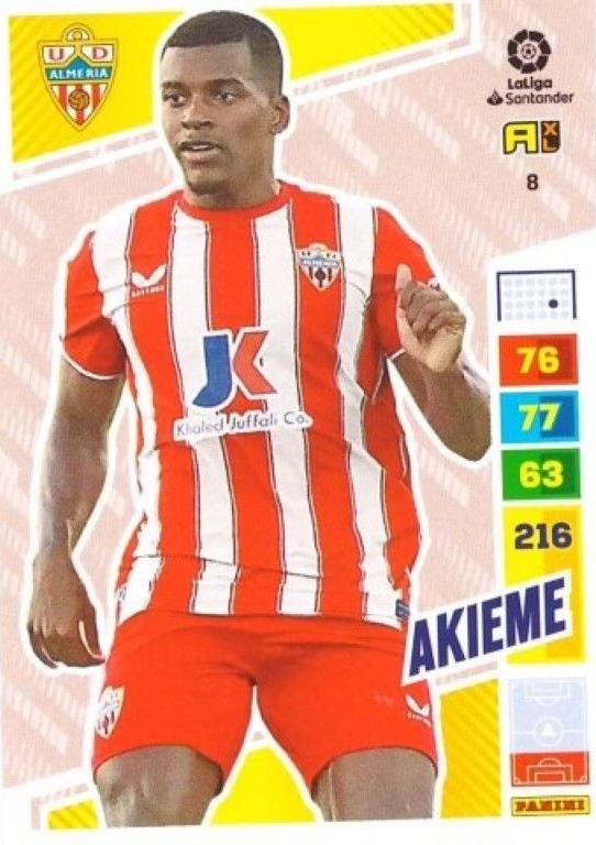 Akieme 2022 Panini Adrenalyn XL La Liga
