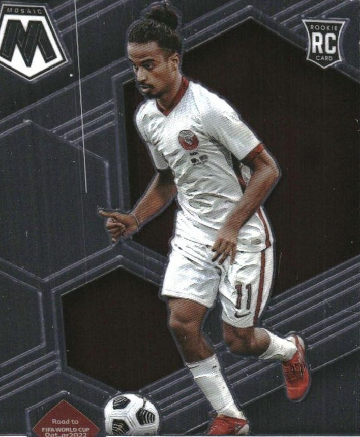 Akram Hassan Afif 2021 Panini Mosaic Road to FIFA World Cup