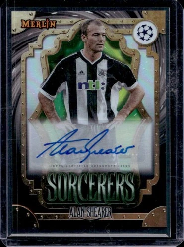 Alan Shearer 2023 Topps Merlin Chrome