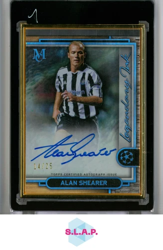 Alan Shearer 2024 Topps Museum 14/25