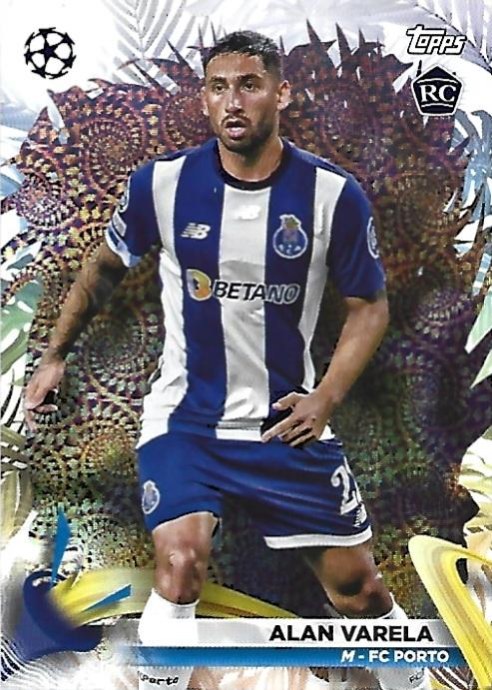 Alan Varela 2023 Topps UEFA Club Competitions Carnaval Edition