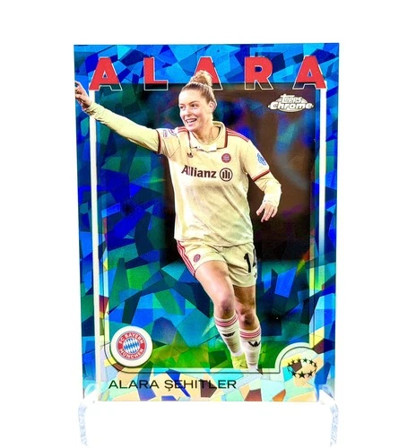 Alara Sehitler 2024 Topps Chrome Women's UEFA Sapphire