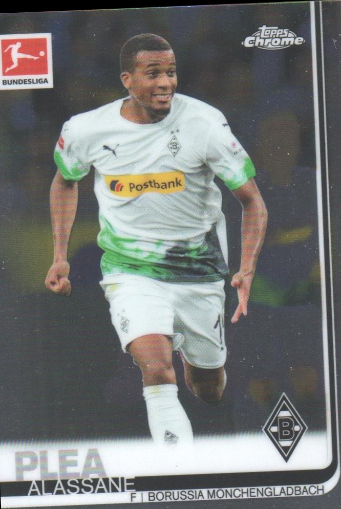 Alassane Plea 2019 Topps Chrome Bundesliga 23