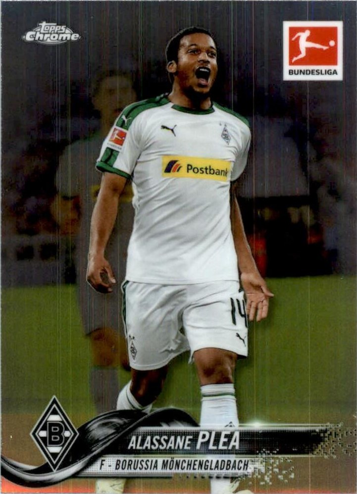 Alassane Plea 2018 Topps Chrome Bundesliga 46