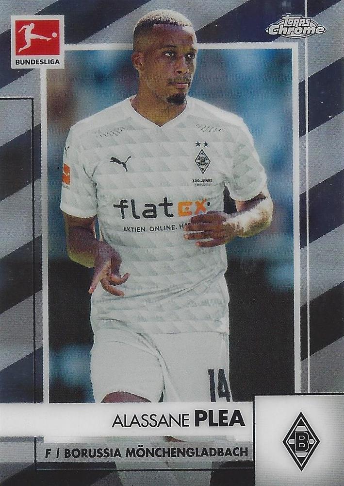 Alassane Plea 2020 Topps Chrome Bundesliga 76