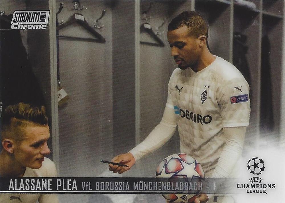 Alassane Plea 2020 Topps Stadium Club Chrome UEFA 60