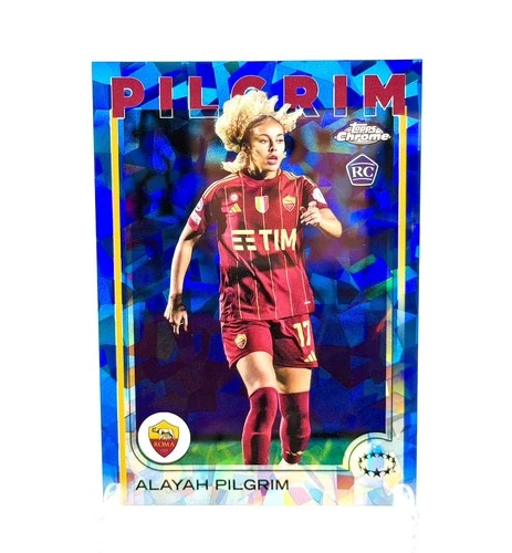 Alayah Pilgrim 2024 Topps Chrome UEFA Women's Champions League Sapphire
