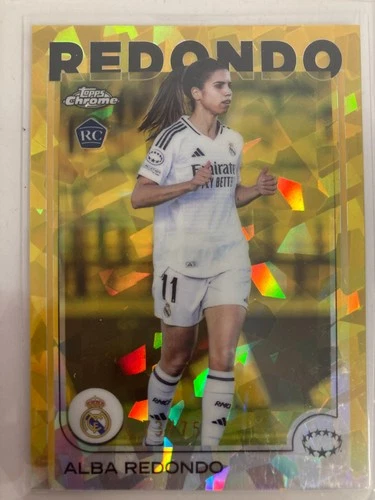 Alba Redondo 2024 Topps Chrome Sapphire /75