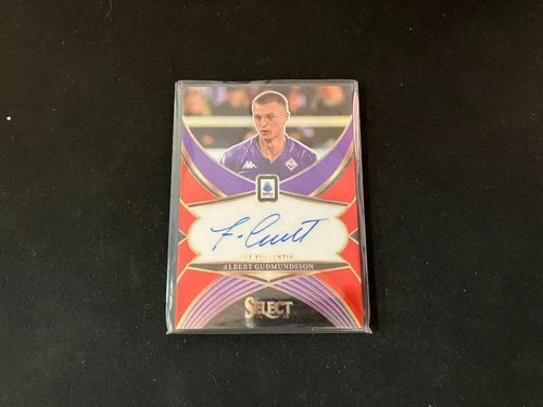 Albert Gupmundsson 2024 Panini Select Red