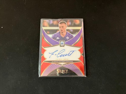 Albert Gupmundsson 2024 Panini Select Serie A Calcio Rosso
