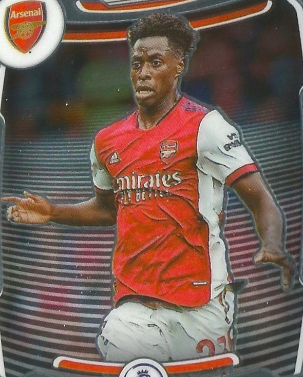 Albert Sambi Lokonga 2021 Panini Prizm Premier League 207