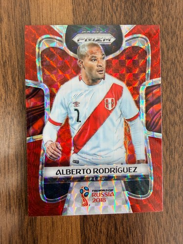 Alberto Rodriguez 2018 Panini Prizm World Cup Red Mosaic