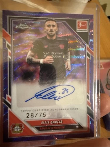 Aleix Garcia 2025 Topps Chrome /75