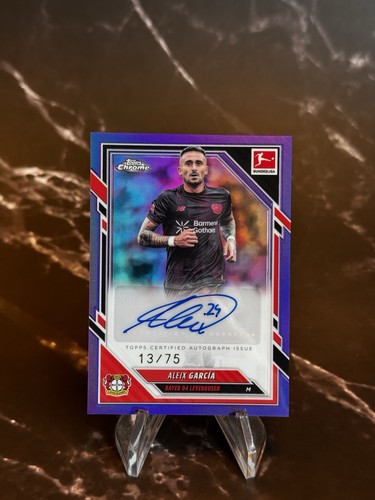 Aleix Garcia 2025 Topps Chrome /75