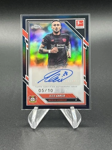 Aleix Garcia 2025 Topps Chrome Black /10