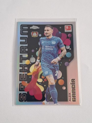 Aleix Garcia 2025 Topps Chrome Bundesliga Spektrum