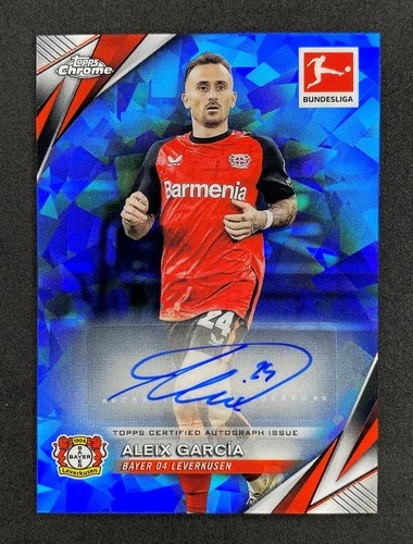 Aleix Garcia 2024 Topps Chrome Sapphire