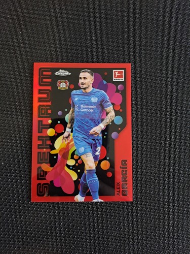 Aleix Garcia 2026 Topps Chrome Spektrum /5