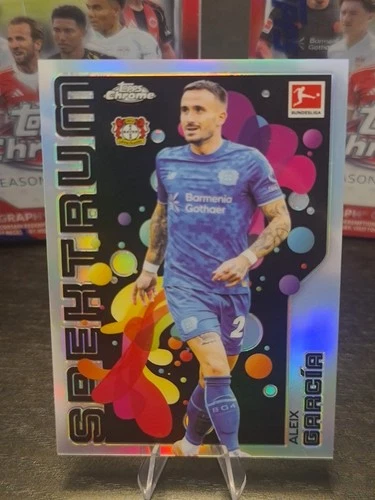 Aleix Garcia 2025 Topps Chrome Spektrum