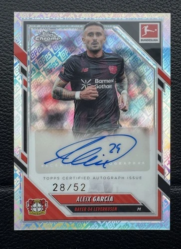 Aleix Garcia 2025 Topps Chrome Toppsfractor /52