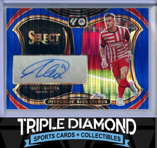 Aleix Garcia 2024 Panini Select Blue Pulsar /499