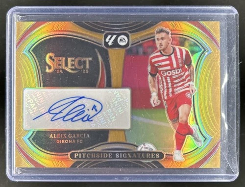 Aleix Garcia 2024 Panini Select Gold Prizm /10