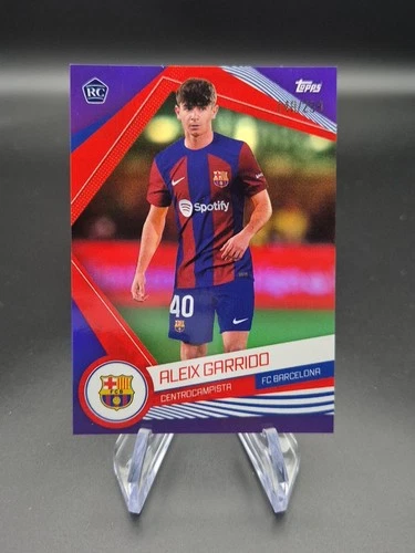 Aleix Garrido 2023 Topps FC Barcelona Fan Set Parallelo /299