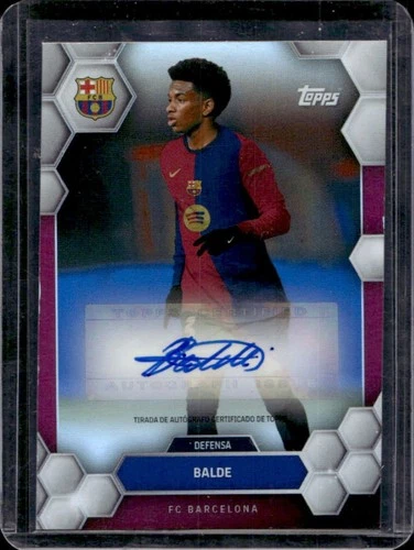 Alejandro Balde 2024 Topps Barcelona Fan