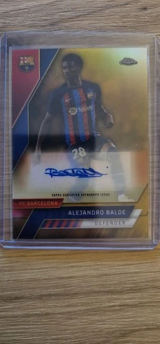Alejandro Balde 2022 Topps Chrome /50