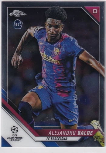 Alejandro Balde 2021 Topps Chrome