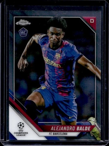 Alejandro Balde 2021 Topps Chrome