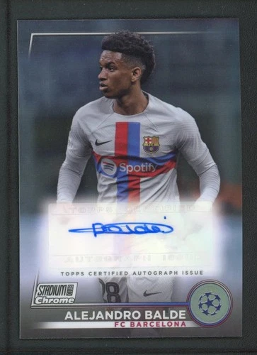Alejandro Balde 2023 Topps Chrome