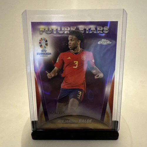 Alejandro Balde 2024 Topps Chrome Euro 2024 /175