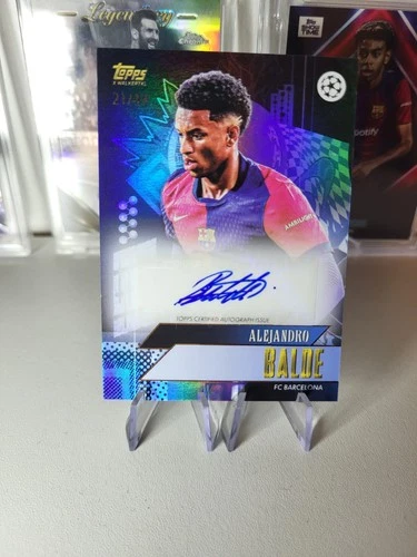 Alejandro Balde 2024 Topps Chrome Gold /49