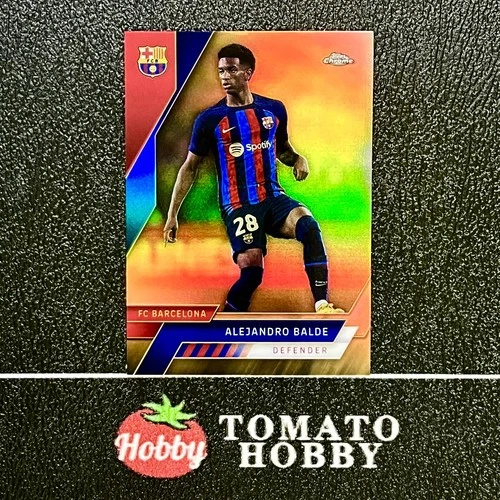 Alejandro Balde 2023 Topps Chrome Gold Refractor /50
