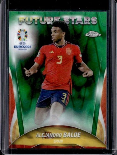 Alejandro Balde 2023 Topps Chrome Green Wave Refractor