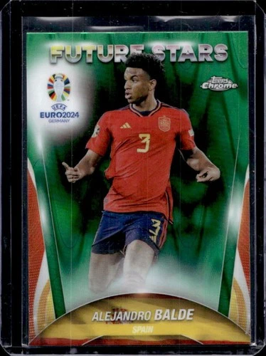 Alejandro Balde 2023 Topps Chrome Green Wave Refractor #20