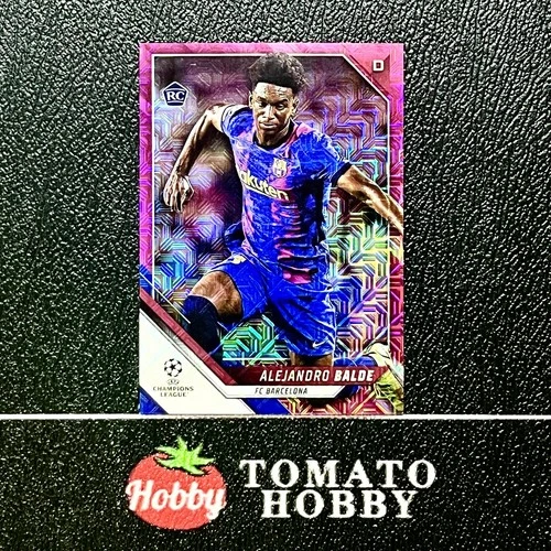 Alejandro Balde 2021 Topps Chrome Pink Mojo Refractor /125