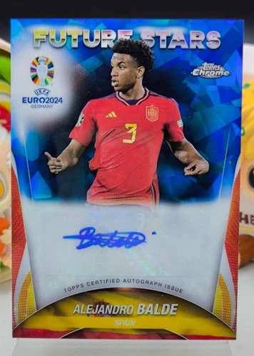 Alejandro Balde 2024 Topps Chrome Sapphire