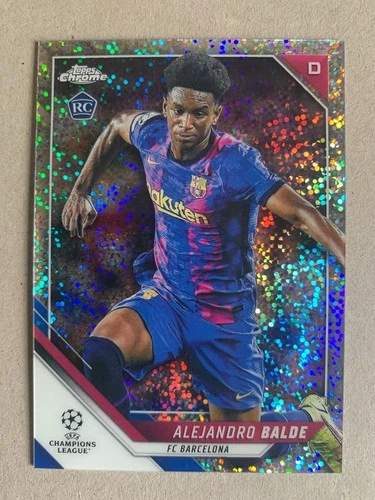 Alejandro Balde 2022 Topps Chrome Speckle Refractor