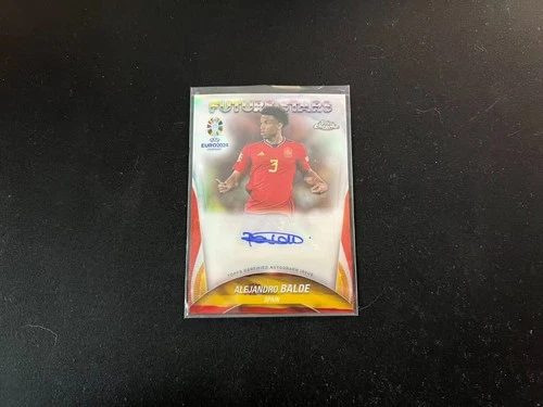 Alejandro Balde 2024 Topps Chrome UEFA Euro