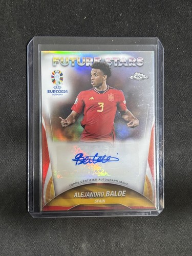 Alejandro Balde 2023 Topps Cromo UEFA Euro
