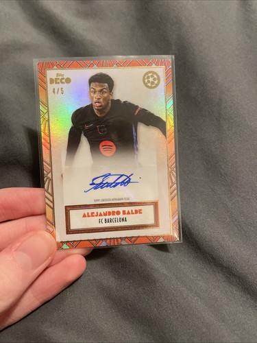 Alejandro Balde 2024 Topps Deco /5