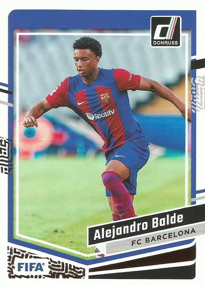 Alejandro Balde 2023 Panini Donruss