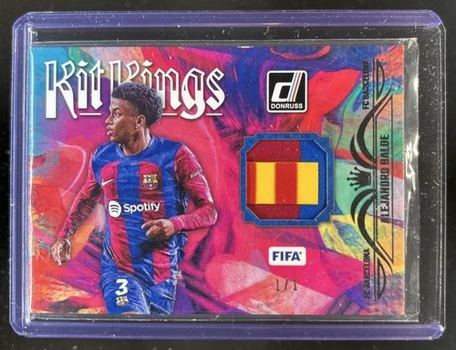 Alejandro Balde 2024 Panini Donruss Black 1/1