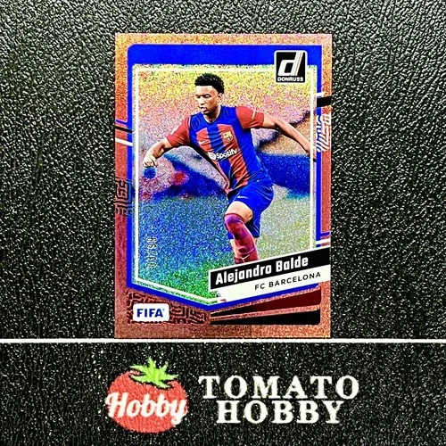 Alejandro Balde 2023 Panini Donruss FIFA Rojo Refractor /99