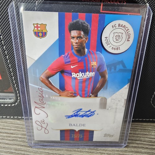 Alejandro Balde 2024 Topps FC Barcelona 125 Aniversario /75