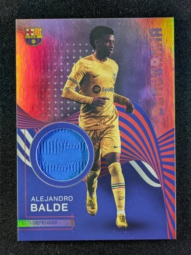 Alejandro Balde 2022 Topps FC Barcelona Team Set